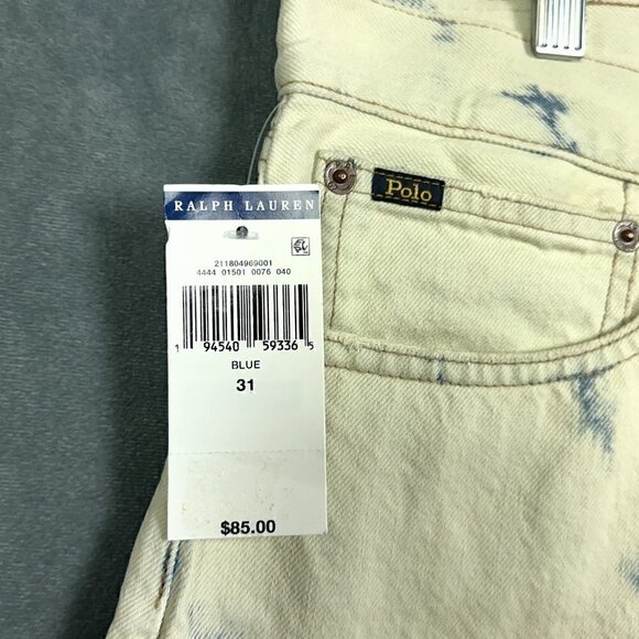 Polo Ralph Lauren Denim Shorts Womens 31 Sprighton Boyfriend Button Fly NWT - Picture 2 of 12